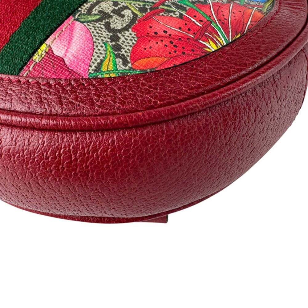 GUCCI Red Canvas Backpack - Picture 9 of 13